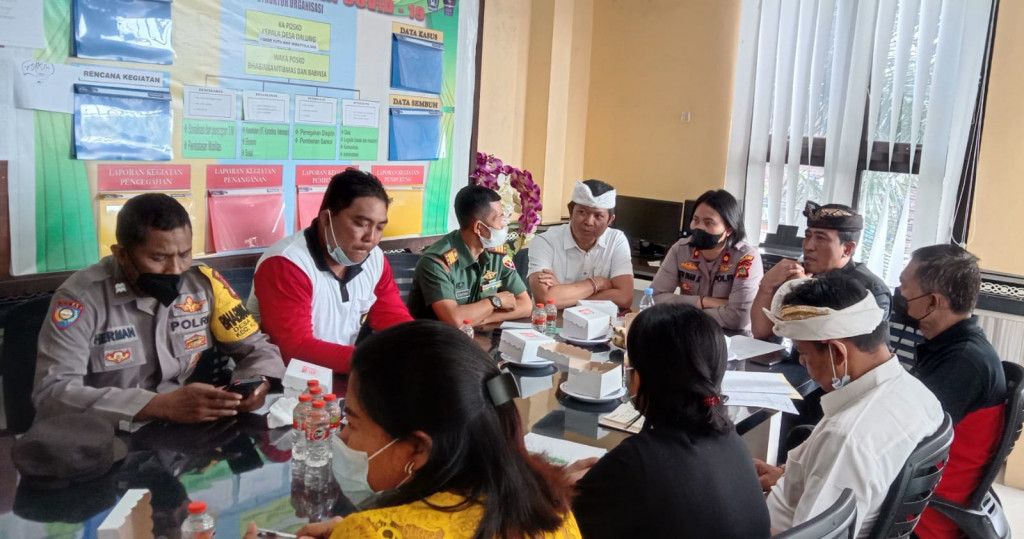 Rapat Koordinasi Persiapan Hari Ulang Tahun (HUT) Kemerdekaan Republik Indonesia ke-77 Tahun di Kecamatan Kuta Utara
